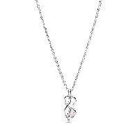 Pandora 393762C01-50 Infinity Knot Necklace - Sterling Silver, Pink Pearl