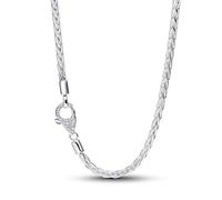 PANDORA 394463C01-45 - Collana con ciondolo a forma di coda di volpe, in argento sterling 925, con zirconi cubici, compatibile con i ciondoli Moments, lunghezza 45 cm