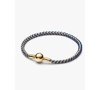 Pandora 563816C02-18 Bracciale Intreccio Tessuto Blu