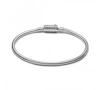 Pandora 590122C00-21 Moments Sliding Magnetic Clasp Snake Chain Bracelet - 21cm