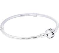 Pandora 590702HV-20 Moments Snake Chain Bracelet - Sterling Silver, 20 cm