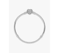 Pandora 590727CZ-23 Bracciale Moments con Chiusura a Cuore Pavè