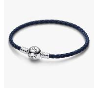 Pandora 592790C01-S1 Bracciale Moments in Pelle Blu
