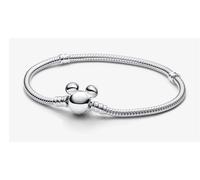 Pandora 593061C00-19 Disney Bracciale Chiusura Mickey Mouse Argento taglia 19