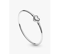 Pandora 596268-19 Bracciale Moments Rigido con Chiusura a Cuore