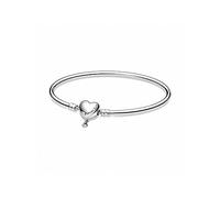 PANDORA 598891C00 Moments - Bracciale da donna in argento Sterling con chiusura a cuore Inifito, 17 cm, colore: Argento, argento, 17 cm, Moderno