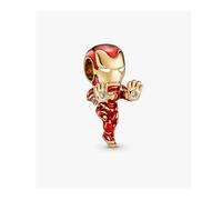 Pandora 760268c01 Marvel Avengers Iron Man Placcatura in Oro
