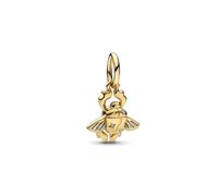 Pandora 762345C01 Disney Aladdin Scarab Beetle Dangle Charm - 14k Gold-Plated