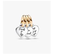 Pandora 762722c00 Charm Pendente Amici per sempre Divisibile