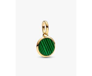 Pandora 763389C01 Charm Medallion Mini Verde da incidere Pandora ME