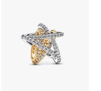 Pandora 763590c01 Charm Stella Intrecciata Luminosa