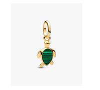 Pandora 763823c01 Charm Mini Pendente Tartaruga Verde Pandora ME