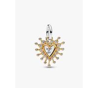 Pandora 764141C01 Charm Pendente Doppio Cuore My Ray of Light