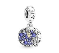 CHARM PENDENTE BABBO NATALE SULLA LUNA PANDORA