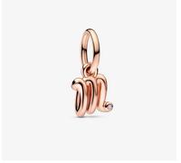 Pandora 782474c01 Charm Pendente Alfabeto con Lettera M