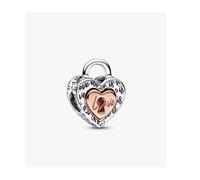 Pandora 782505c00 Charm Lucchetto Cuore "Love is love" Divisibile