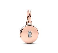 Pandora 783066C01 Openable Love Locket Dangle Charm - 14k Rose Gold-Plated