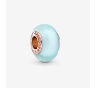 Pandora 789420c00 Charm in vetro di Murano blu opaco
