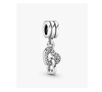 Pandora 791242cz Charm Pendente Cuori intrecciati Argento