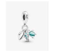Pandora 791697c01 Charm Pendente Pesciolino, Tartaruga Marina e Conchiglia