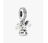 Pandora 792100cz Charm Pendente Orsetto e Ciuccio Argento