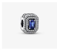 Pandora 792385c01 Charm Pavè e Pietra Blu