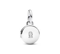 Pandora 793066C01 Openable & Engravable Love Locket Dangle Charm - Sterling Silver