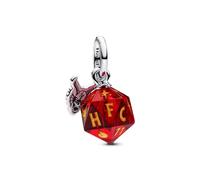 Pandora 793564C01 Stranger Things Hellfire Club Dice Dangle Charm - Sterling Silver