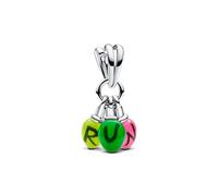 Pandora 793568C01 Stranger Things Glow-in-the-Dark 'RUN' Dangle Charm - Sterling Silver