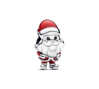 Pandora 793593C01 Playful Santa Charm - Sterling Silver & Glittery Enamel