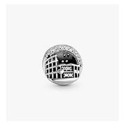 Pandora 798923c01 Colosseum Sterling Silver Charm With Clear Cubic Zirconia