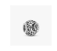Pandora 799183c00 Charm Openwork Sole, Stelle e Luna Argento