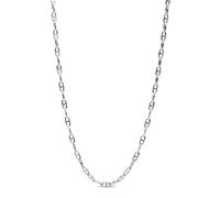 Pandora Moments 393899C00-55 - Collana con ciondolo a forma di ancora, in argento Sterling, 55cm, Argento sterling, Nessuna pietra preziosa