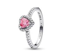 PANDORA Timeless 198421C03-58 - Anello in argento sterling con zirconi, misura 58, Argento sterling, Zirconia cubica