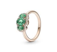 PANDORA Anello 180057C01-54 Vintage con tre pietre