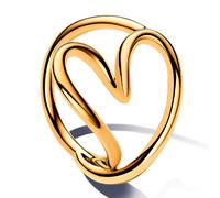 Pandora Anello a cuore a forma organica 163288C00 56