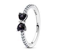 Pandora Anello con fiocco nero lucido 193510C03