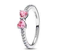 Pandora Anello con fiocco rosa brillante 193510C01
