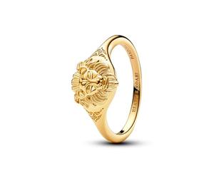 PANDORA Anello con leone dei Lannister di Game of Thrones placcato oro 14k, 54