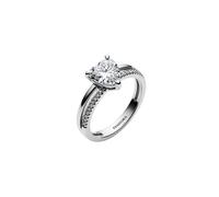 Pandora - Anello con Zirconi a Cuore - - Accessories - Donna - Grigio - 50 MM