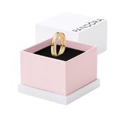 PANDORA Anello da donna a doppia fascia, color oro, 163799C01