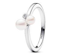 Pandora Anello Duo di Perle Coltivate d'Acqua Dolce Trattate