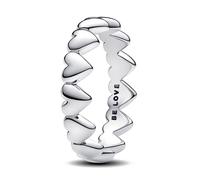 Pandora Anello Row Of Hearts