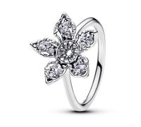 PANDORA Anello da donna in argento Stranger Things Demogorgon 193578C01, Argento sterling, Zirconia cubica