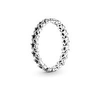 PANDORA Anello Moments con stelle asimmetriche, in argento Sterling, 54