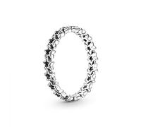 PANDORA Anello Moments con stelle asimmetriche, in argento Sterling, 58