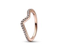 PANDORA Anello senza tempo 182539C01-54 onda glitterata