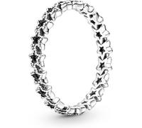 PANDORA Anello Moments con stelle asimmetriche, in argento Sterling, 50
