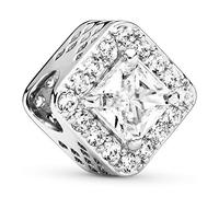 PANDORA 796206CZ Charm Bead geometrico in argento sterling