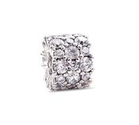 PANDORA Timeless Ciondolo in argento Sterling con zirconia cubica trasparente, Trasparente Brillante